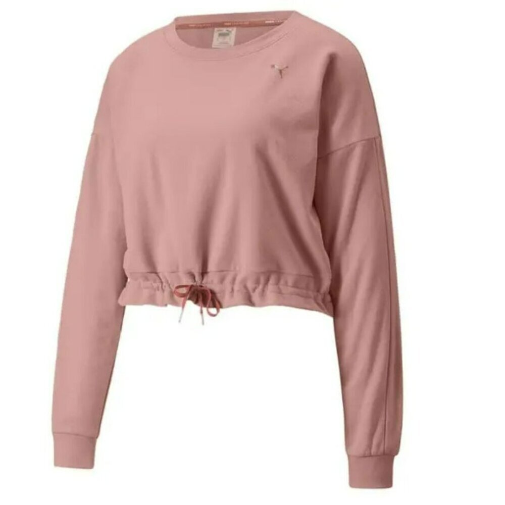 Puma Soft dryCell Sweatshirt Drawstring Hem Sz Large NWT